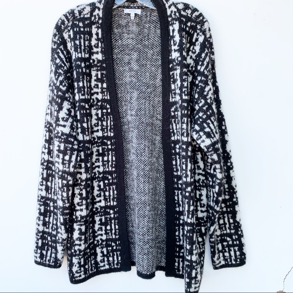 REISS Mohair Blend Cardigan